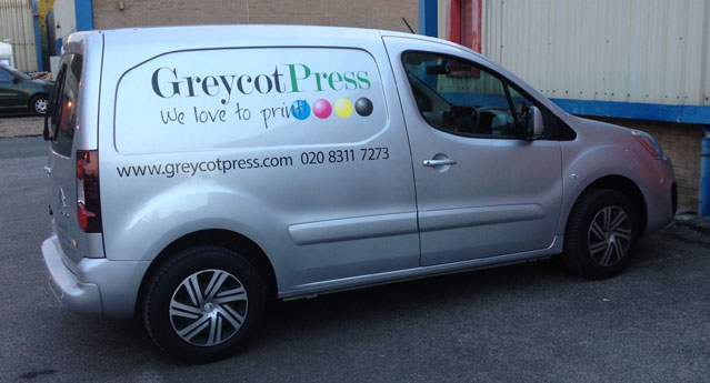 Greycot Press Van