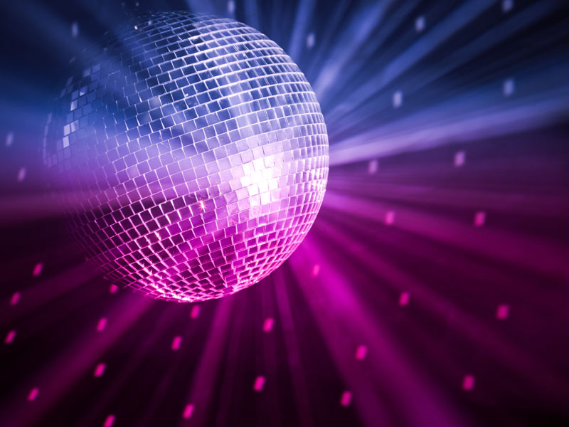 Disco Party Ball and Lights